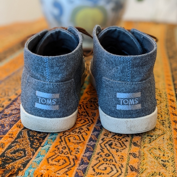 Tom's Wool Chukka Lace Up Shoes - Picture 5 of 5